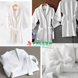 Một số mẫu áo choàng tắm khách sạn được Falcon cung cấp
